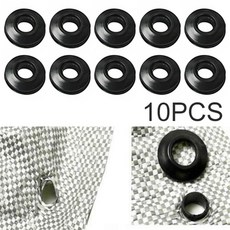 새로운 10pcs 11mm 구멍 고무 셀프 씰링 스냅 아이렛 그로멧 타포린 그라운드 시트 야외 텐트 버클