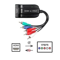 비디오테이프USB변환 1080P HD 클리어 HDMI to SCALERRGB 컴포넌트 YPbPr 및 RL 오디오 어댑터 컨버터