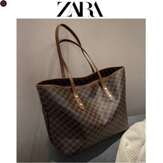 자라 ZARA 20대 여자 가방 백 쇼퍼 체크 숄더백