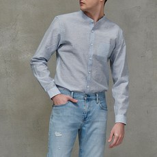 스카이블루 카라 차이나 셔츠 YS9PVIA04LL
