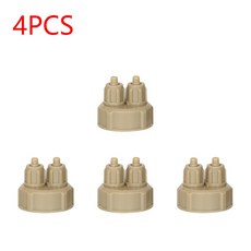CO2 생성기 수족관 시스템 이산화탄소 악기 DIY 뚜껑 반응기 병 물고기 탱크 공기 1 5PCS 라이브 식물 기관총