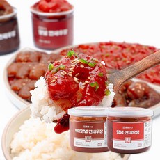 훈훈 매운양념 깐새우장 300g+양념 깐새우장 300g, 300g, 2개