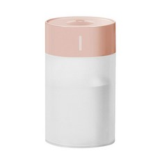 차량용 휴대용 공기 가습기 미니 아로마 테라피 오일 디퓨저 USB 쿨 미스트 분무기 가정용 야간 조명 260ml, 01 pink, 01 pink, 1개