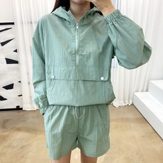 여성반바지셋업