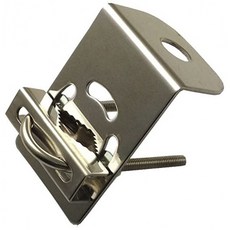 안테나 TV-CAR 마운트 브래킷 스테인레스 스틸 16mm 구멍 144/440 MHz 햄 모바일 안테나 L 타입 UHF 여성, 단일상품