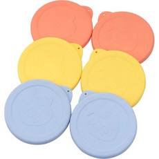 [언박싱] LUVCOSY 부드러운 실리콘 뚜껑 WECK 유리병 10cm 입구 x6개입, 웩 실리콘뚜껑 x6개입, 6개