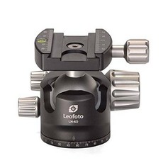 LEOFOTO LH-40 40mm Low Profile Ball Head Arca/RRS Compatible w/401331, 상세내용참조