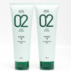 녹차실감 아모스 인텐시브 모이스처팩 250ml 헤어팩, 1개