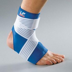 LP 끈으로 압박을 조절할 수 있는 발목용 보호대 ANKLE SUPPORT(WITH STRAP) No.728, S
