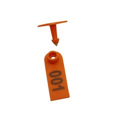 소재 관리 소 있는 태그 용품 개 번호가 귀 농장 TPU 500 및 001 축산 양 100 No, NO. 001-100, 1개