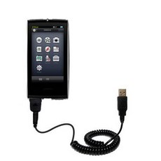 Gomadic Coiled Power Hot Sync USB Cable for The Cowon S9 wit/12597589