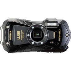 펜타스 PENTAX 디지털 방수 카메라 WG-90 블랙14 m 방수 2시간연속, 1개, WG-90 블랙