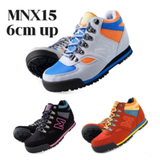 MNX15 여자 남자 굽높은 키높이 등산화 운동화 남성 티안나는키높이 속굽 운동화 헌터 6cm