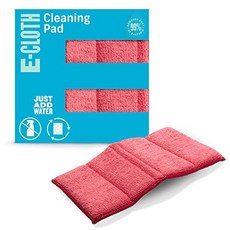 E-Cloth Cleaning Pad Premium Microfiber Cleaning Cloth Perfect Dish Bathtub Shower and Barthro, Old Version, Red - 1 Pack