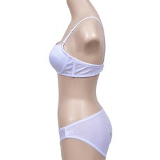 와이어리스브래지어세트 아동내의류 미니멀브라세트 와이어브라 높은허리팬티 몰드속옷세트 주니어인견세트 볼륨업브라세트 몰드브라세트 브라팬티세트 주니어 리본 포인트 A컵 브라세트