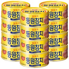 동원 라이트 스탠다드 참치, 135g, 12개