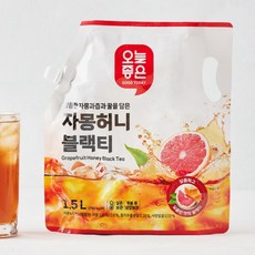 오늘좋은 자몽허니블랙티 1.5L, 1개