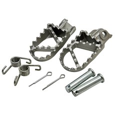 호환 바이크 오토바이 발판 피트 더트 알루미늄 전면 페달 KTM SX 125 150 250 SXF XC EXC 450 모토크로스용, [01] 1 Set, 1개
