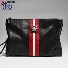 아 고 GSR W 트 렌 드 남성 토 트 백 전 베 지 터 블 가죽 토 트 백 캐 주 얼 토 트 백 봉투 가방 토 트 백 가죽 토 트 백
