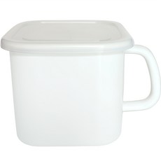HAKOYA 琺瑯方形手柄壺鍋 1.4L, 寬 180 毫米 x 深 140 毫米 x 高 115 毫米, 1個