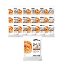 허닭 오븐에 구운 닭가슴살 스테이크 떡갈비 100g, 16개