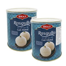 Rasgulla 라스굴라 인도 디저트 간식, 2개, 1kg