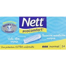 Nett 독일배송 생리컵 월경컵 Nett ProComfort 디지털 탐폰 슈퍼 플러스 탐폰 24 개 -38960, 단일옵션, 02.02. 보통 x 24