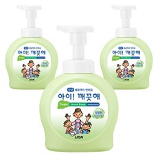 아이깨끗해 핸드워시 청포도, 490ml, 3개