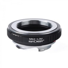 K&F Concept M42-LM _ M42 Lens - Leica M Body 변환어뎁터, 1개 - 엑스트리머av-m4