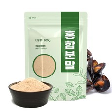 자연초 국산 홍합 가루 분말 200g, 3개