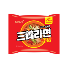 삼양라면 매운맛 120g, 5개