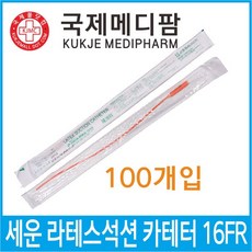 세운 라텍스 석션카테터 16FR(N/V)/1홀/멸균/100개입