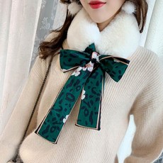 kirahosi 스타일리시 트윌리 퍼 스카프 털 목도리 여성 머플러 297호+덧신증정 DCiz4eux