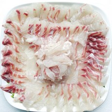 국내산 참돔회 필렛 활어회, 1개, 400g