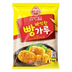 오뚜기 오쉐프 바삭한 빵가루 1kg, 4개