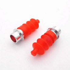 2개 낱개구성 1.8-3mm 연결 방수 고무 벨로우 라디오 박스 슬리브 RC 보트 용 알루미늄베이스 해양 요트 새우, [01] 2Set Red