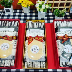 삼시세끼연구소 최상급 국산 도라지 정과 수제 한과 추석 설 명절 어버이날 선물 세트 건강 도라지 진액 혼합세트 상견례 이바지 답례품 영의정 세트, 500g, 1개