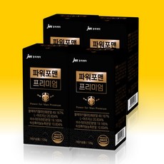 JW중외제약 아르기닌 블랙마카 파워포맨 프리미엄, 4개, 120g