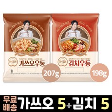 삼립 하이면 가쓰오우동 5봉 + 김치우...