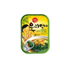 샘표우리엄마 깨끗한깻잎 기타반찬통조림, 70g, 10개