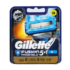 GILLETTE 질레트 프로쉴드칠 면도날 4개