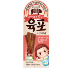 아이배냇 꼬마 육포, 1입진공포장(오리지널), 30g, 5개