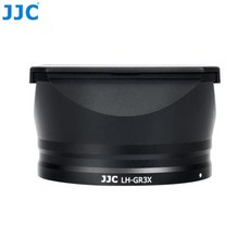 JJC LH-GR3X 알루미늄 합금 렌즈 후드 캡 포함 리코 GR III 카메라용