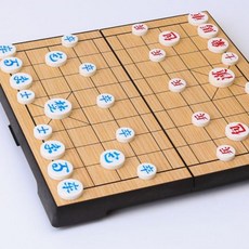 캠핑 야외 판 게임 장기 접이식 자석 휴대용, 1개, 기본1, 기본1