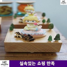 카페 장식소품 크리스마스선물 기념일선물 우드 오르골 태엽오르골 실내인테리어, 5월