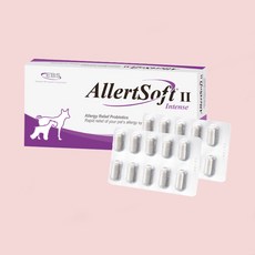 알러소프트 인텐스 강아지 고양이 아토피 알러지 영양제, 1개