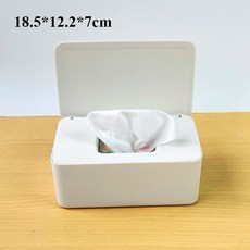 ABS 화장지 케이스 티슈 박스 냅킨 보관 홀더 나무 커버 심플하고 스타일리쉬한 가정용 자동차 데스크탑 정리함, [04] HE22-0013-white, 1개