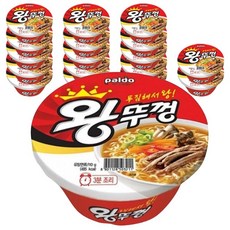 팔도라면-컵라면(왕뚜껑)18개, 18개