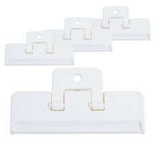하이투데이 밀봉 봉지 집게 클립형 L 4p, White, 1개