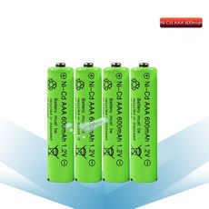 600mah1.2v충전지